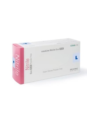 cosaLine UHS M Nitrile Comf bl Lan puderf 100 pezzi