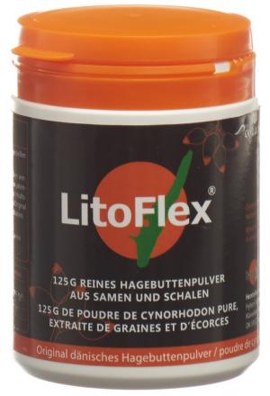 LitoFlex polvere di rosa canina originale danese 125 g