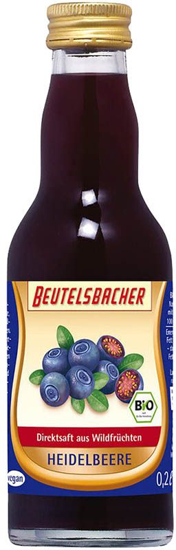 BEUTELSBACHER succo di mirtillo Mutters Fl 200ml