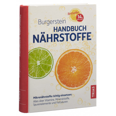 Manuale dei nutrienti Burgerstein 2023