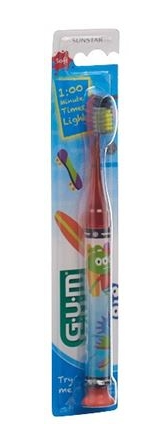 Spazzolino GUM Junior Light-Up rosso