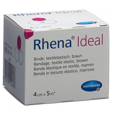 Benda elastica Rhena Ideal 4cmx5m color pelle
