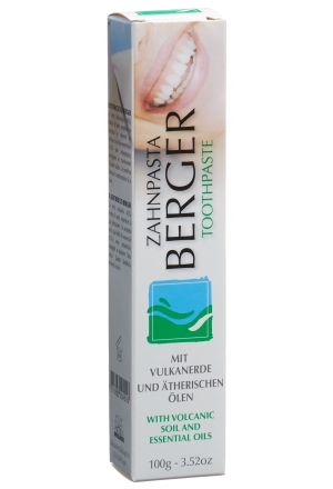 Dentifricio Berger con terra vulcanica 100g