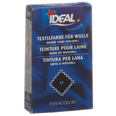 Ideal Wool Colour Plv No17 nero 30g