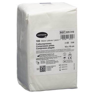 Compressore pieghevole FIV tipo 24 10x10cm 8 pieghe 100 pezzi