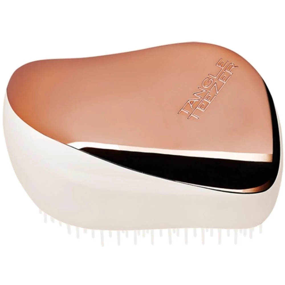 Spazzola compatta Tangle Teezer Crema Oro Rosa