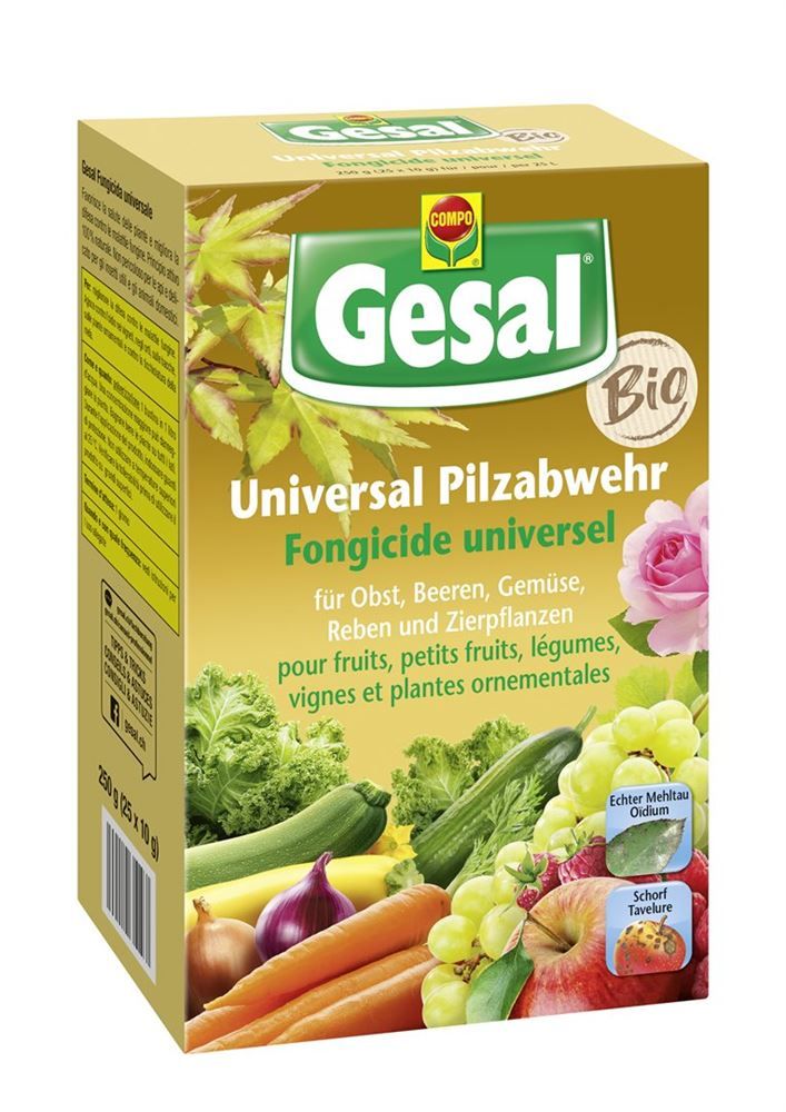 GESAL Repellente universale per funghi 25 x 10 g