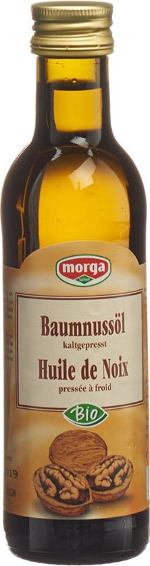 MORGA Olio di noce spremuto a freddo biologico Fl 1,5dl