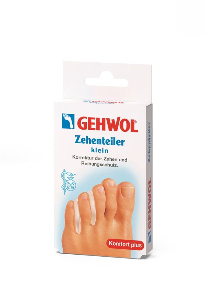GEHWOL Divisore per dita dei piedi in gel polimerico piccolo 3 pezzi