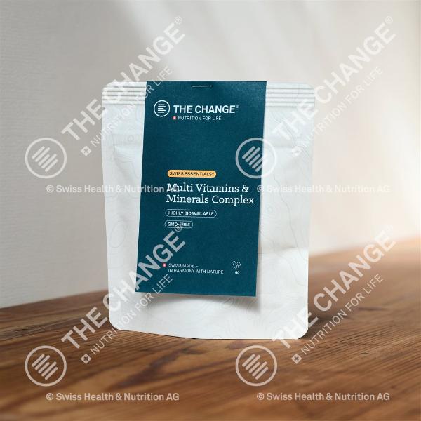 BE THE CHANGE Multi Vit&Miner capsule di ricarica 60 pezzi