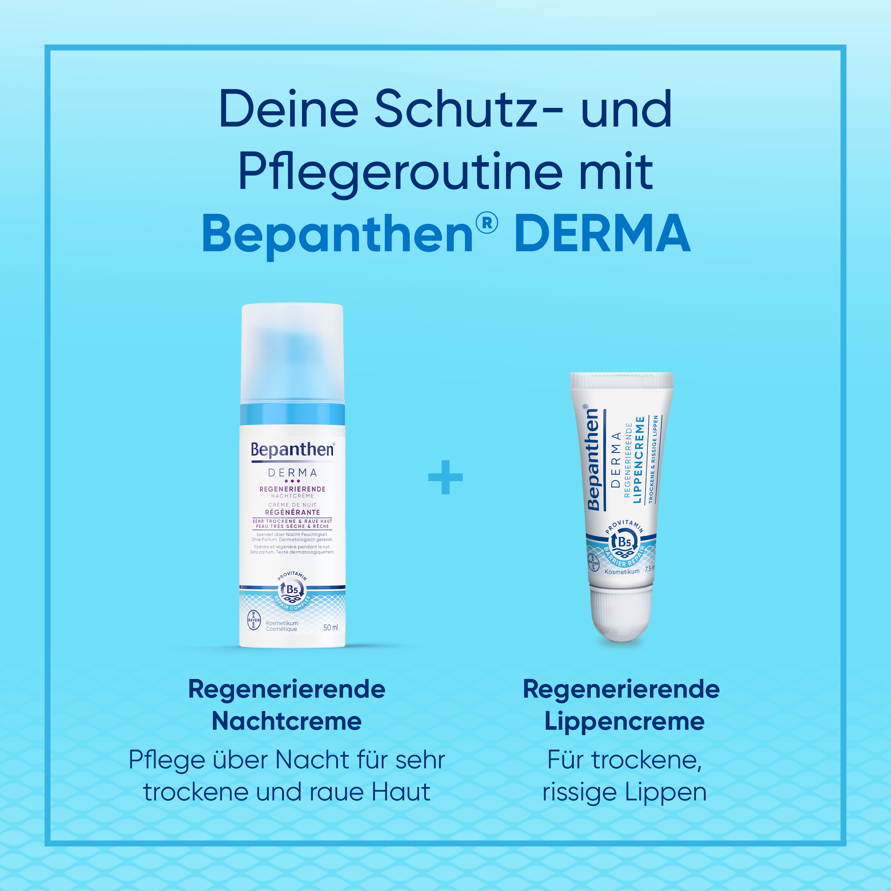 BEPANTHEN DERMA Crema labbra rigenerante (n) 7,5 ml