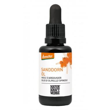 NaturKraftWerke Olio di olivello spinoso nativo Demeter 30ml