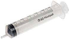 BD Plastipak siringa 50/60ml Luer 3 pezzi eccentrica 60 pezzi