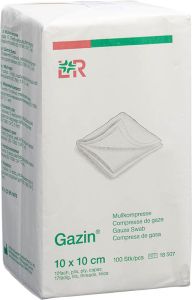 Gazin compresse di garza 10x10cm 12 pieghe non sterili 100 pezzi