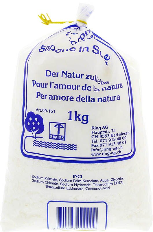 Scaglie di sapone Reina non profumato 1kg
