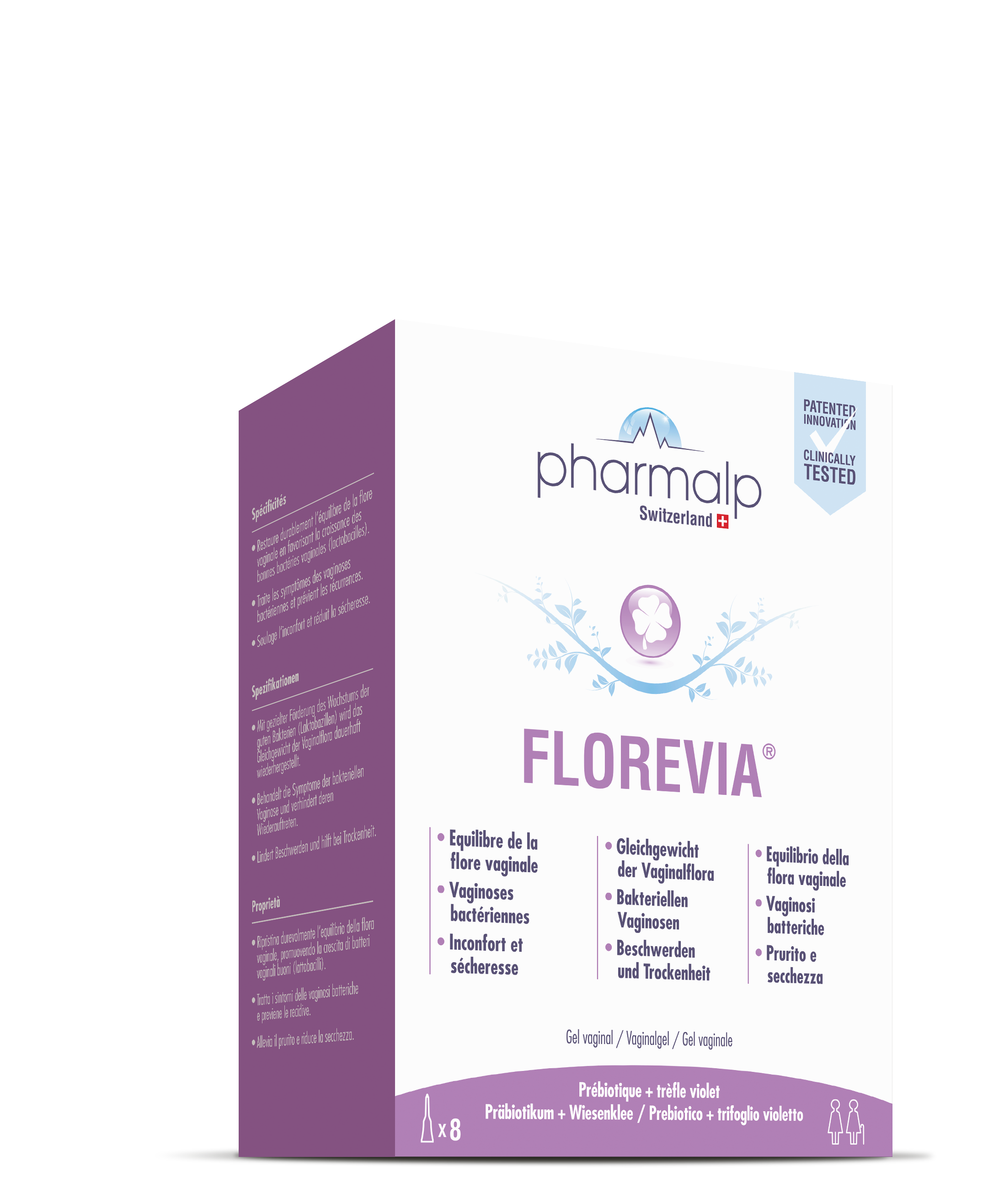 Pharmalp FLOREVIA Gel 8 x 5 g