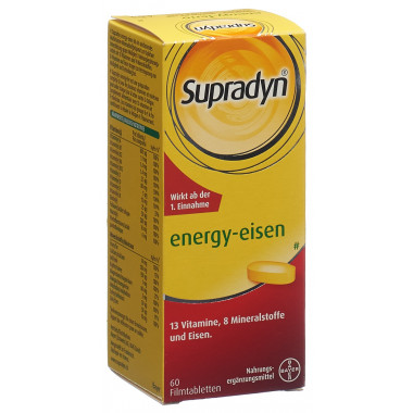 Supradyn® PRO energy iron compresse rivestite con film 60 pezzi