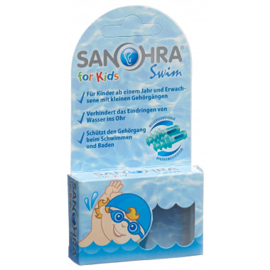 SANOHRA SWIM Tappi per le orecchie per bambini 2 pezzi