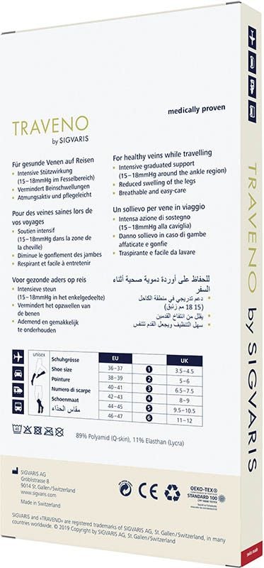 SIGVARIS Traveno A-D Gr3 40-41 ant 1 coppia