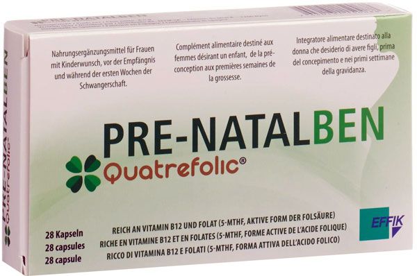 PRE NATALBEN Capsule 28 Capsule
