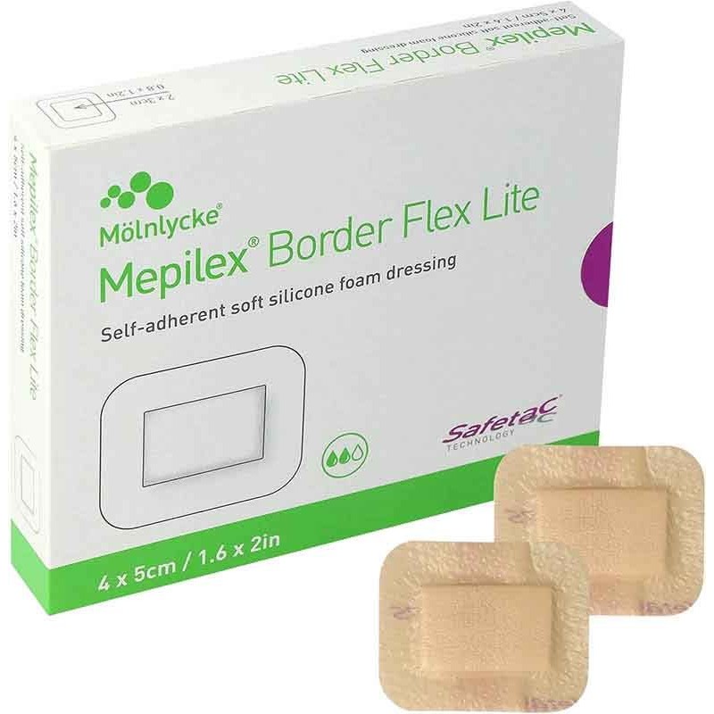 Mepilex Border Flex Lite 4x5cm 10 Stück