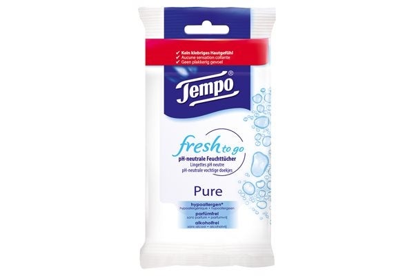 Salviette Tempo Pure 10 pezzi