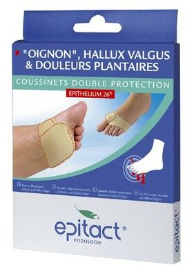 Cuscino per piedi EPITACT® a doppia protezione L > 27cm 1 paio