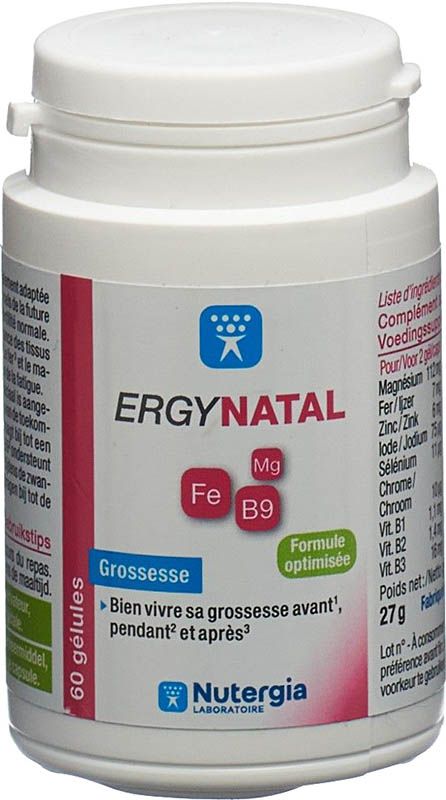 Nutergia Ergynatal Gélules 60 pezzi