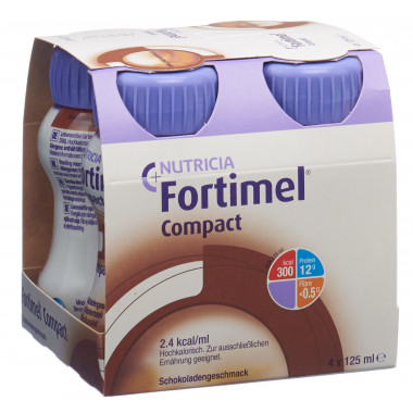 Fortimel Cioccolato Compatto 4 x 125ml