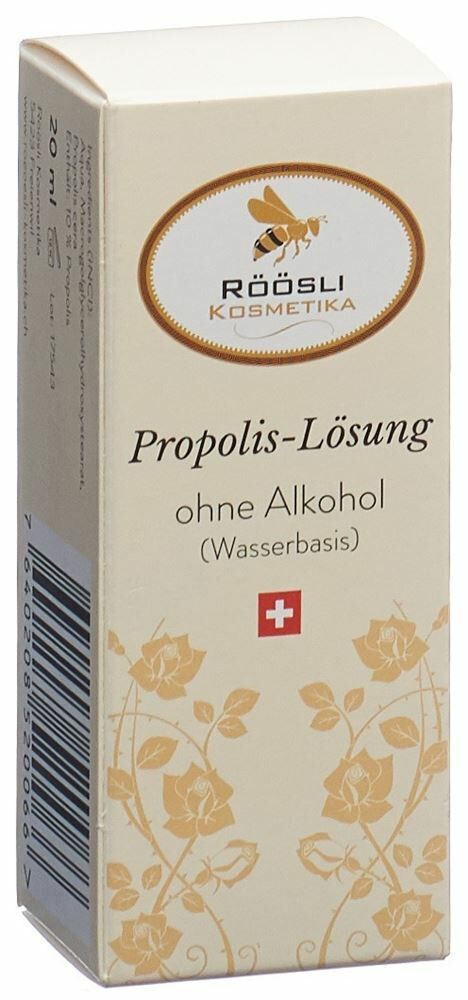 Röösli soluzione di propoli senza alcool 20ml