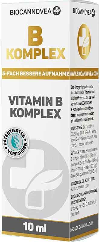 BIOCANNOVEA Vitamin B Komplex Fl 10ml