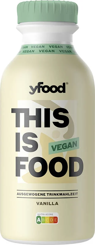 YFOOD Drinking Meal vegan Vanilla Fl 500ml