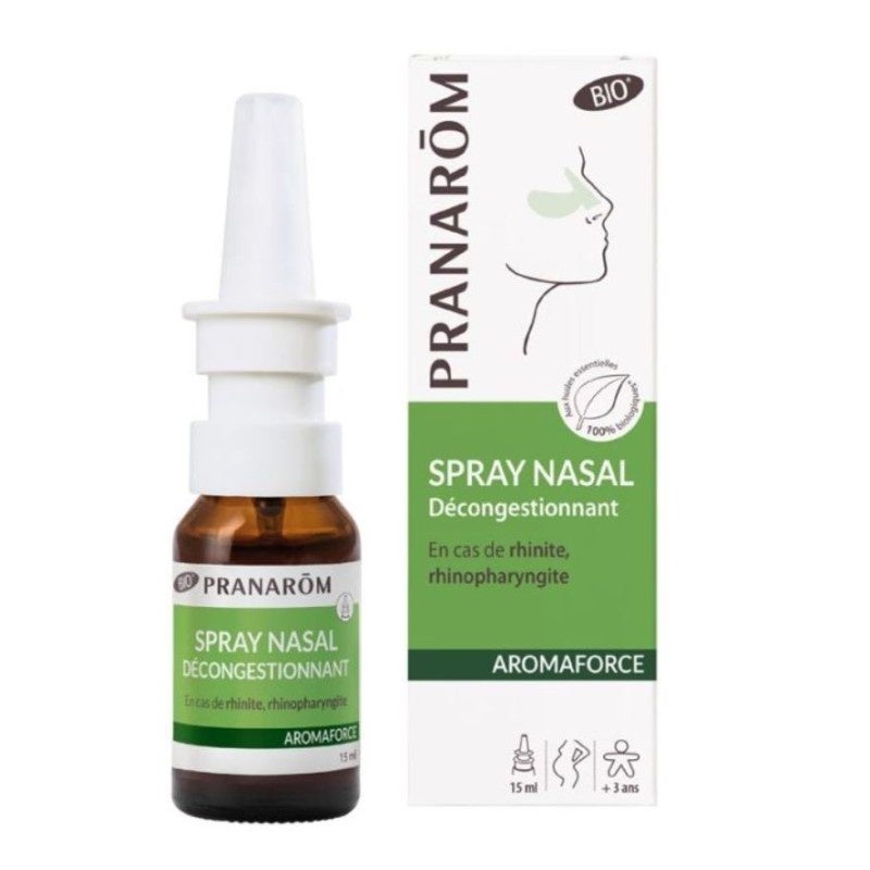 PRANAROM Allergoforce spray nasale decongestionante organico 15ml