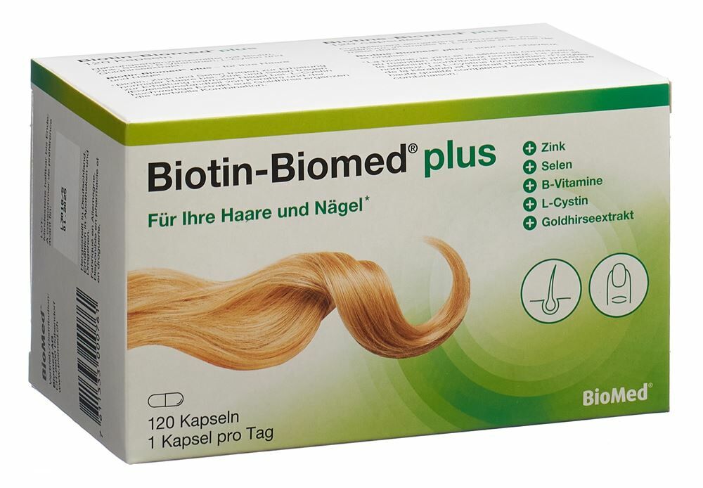 Biotina-BioMed® plus capsule 120 capsule
