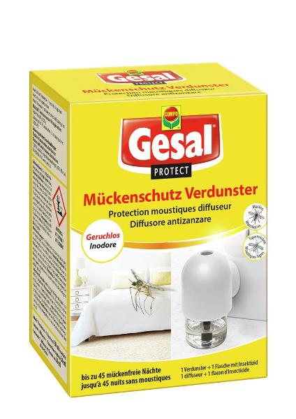 Set di vaporizzatori anti-zanzare GESAL PROTECT