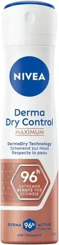 Nivea Deo Derma Dry Cont Max Spray Fem (n) 150 ml