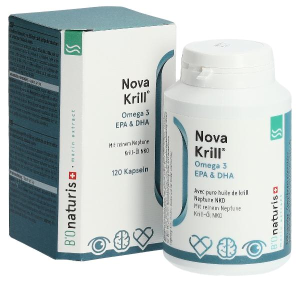 NOVAKRILL NKO Capsule di olio di krill 500mg 120 Capsule