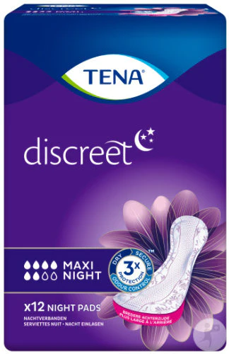 TENA Lady discreta Maxi Notte 12 pezzi