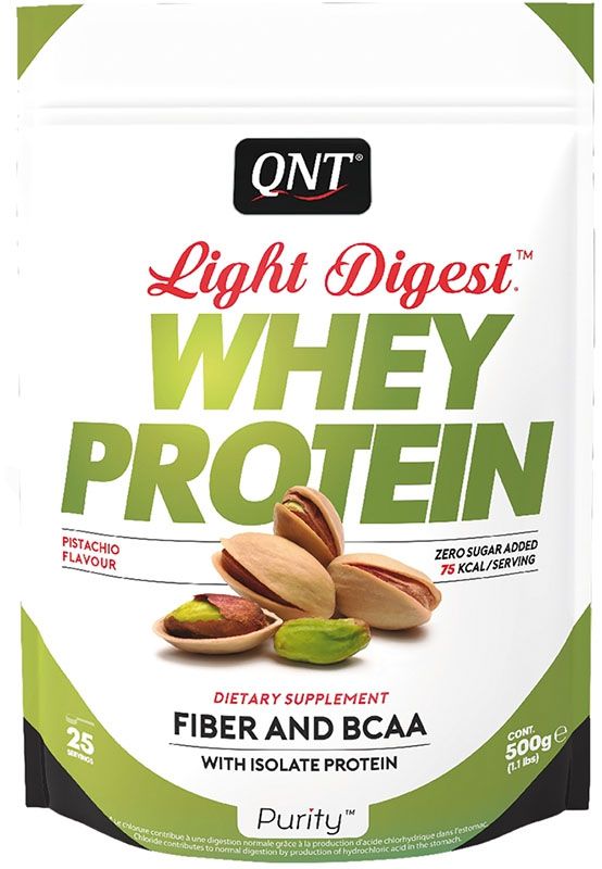 QNT Light Digest Proteine del siero di latte al pistacchio 500g