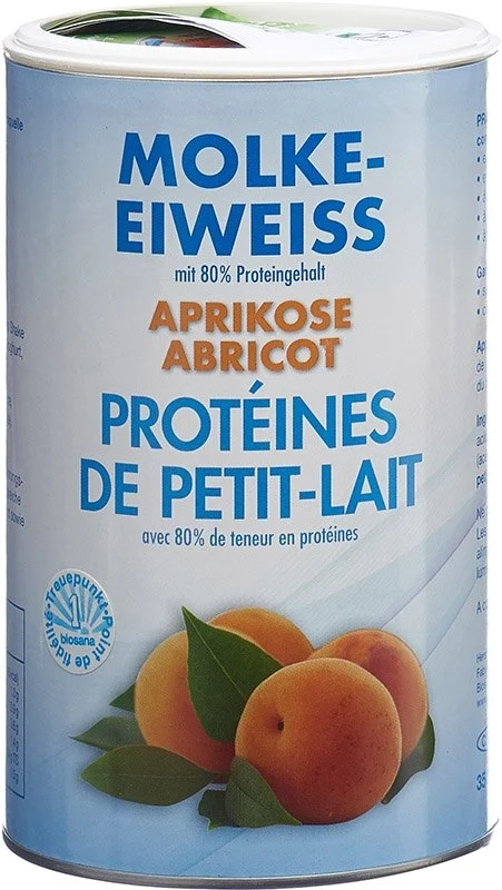 Biosana Proteine del siero di latte in polvere all'albicocca 350g