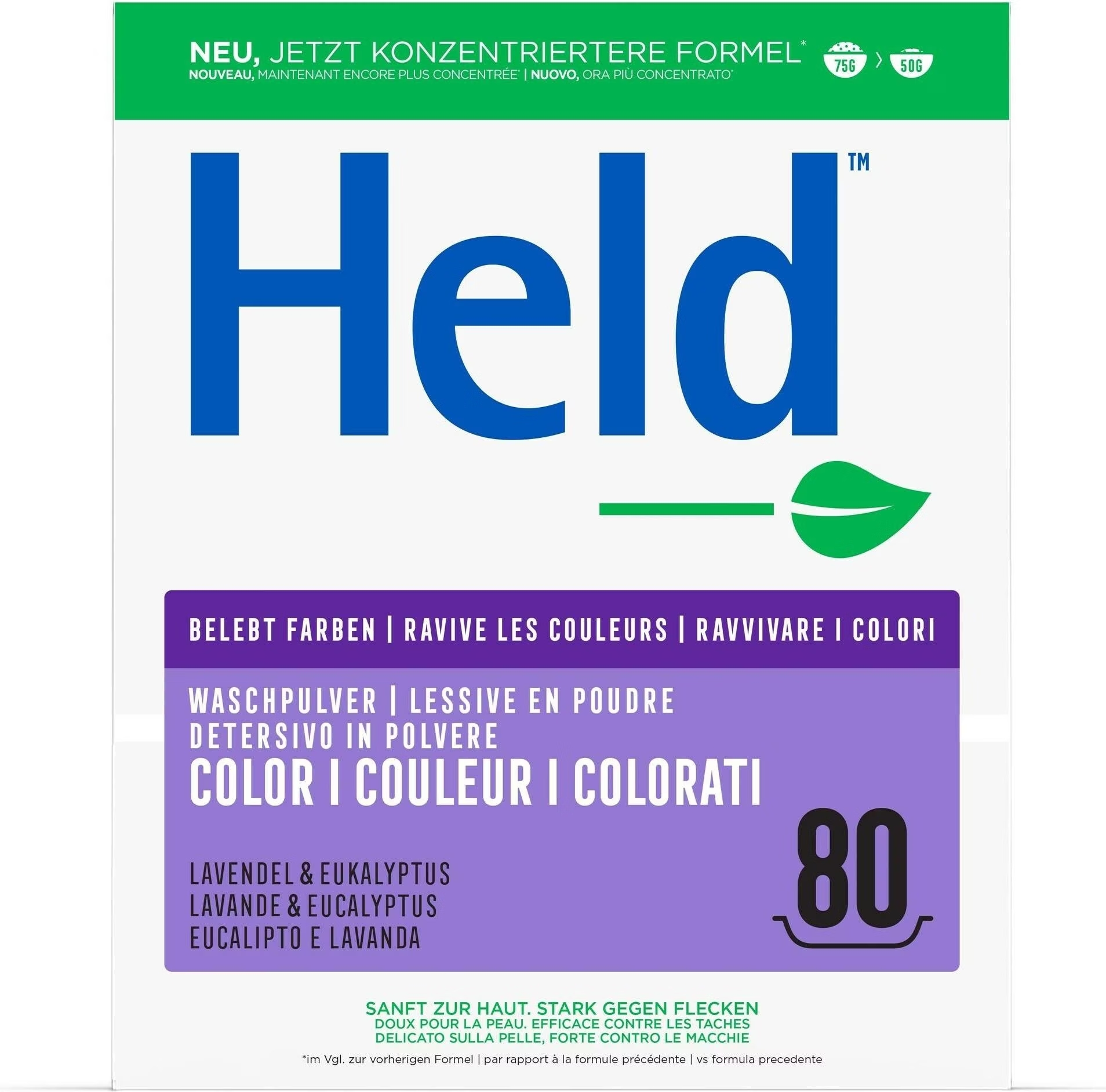 Held Waschmittelpulver Color 4 kg