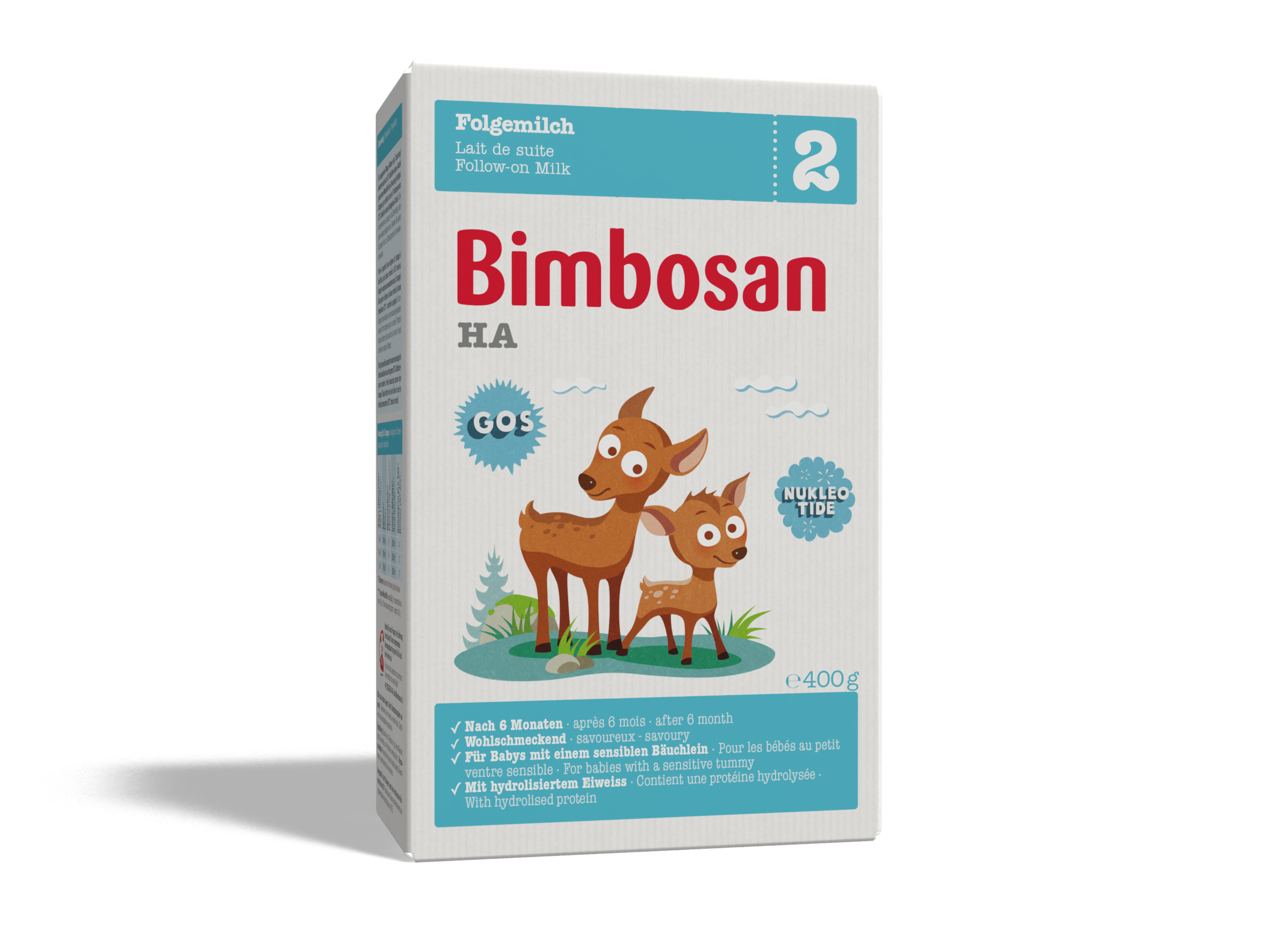 Latte di proseguimento BIMBOSAN HA 400 g