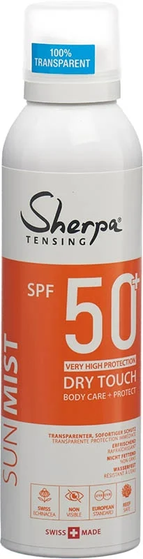 Sherpa Tensing nebbia spray Invisible SPF30 200ml