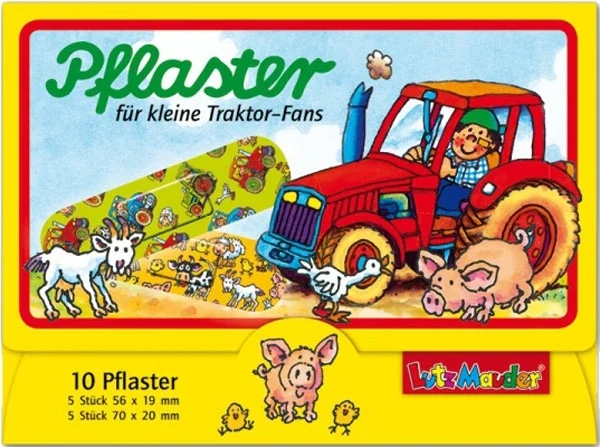 Gessi per bambini Lutz Mauder ventagli per trattori 10 pezzi