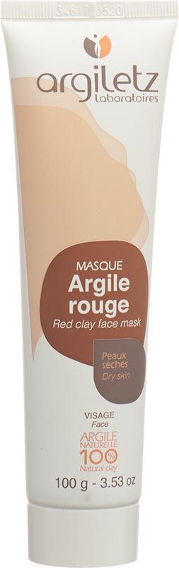 ARGILETZ maschera di bellezza argilla curativa rossa Tb 100ml