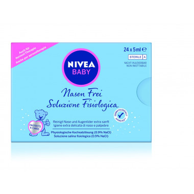 Nivea Baby Nose Free Solution 0,9% 24 x 5ml