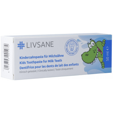 Livsane Kinderzahnpasta für Milchzähne 50ml