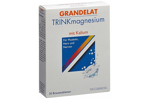 Dr Grandel Magnesio da bere con Potassio Compresse effervescenti 36 pezzi
