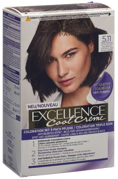 EXCELLENCE Cool Creme 5.11 Marrone chiaro ultra freddo