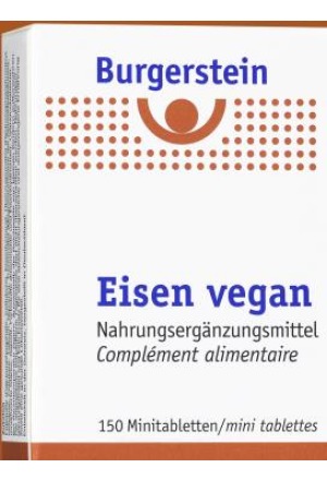 Burgerstein Compresse di ferro vegane 150 pezzi